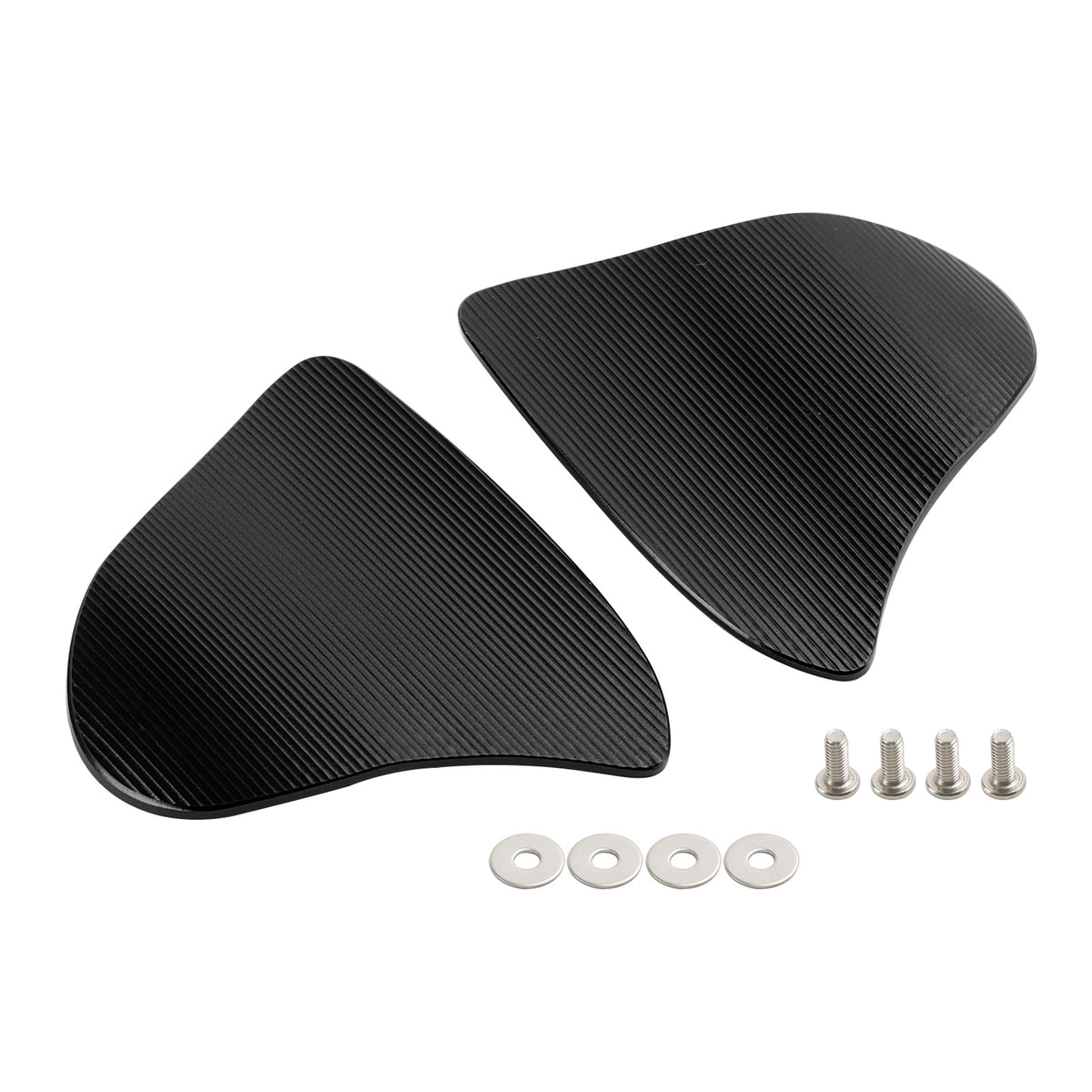 Yamaha YZF R1 / YZF R1M 2020-2024 CNC Aluminum Black Mirror Block Off Plates