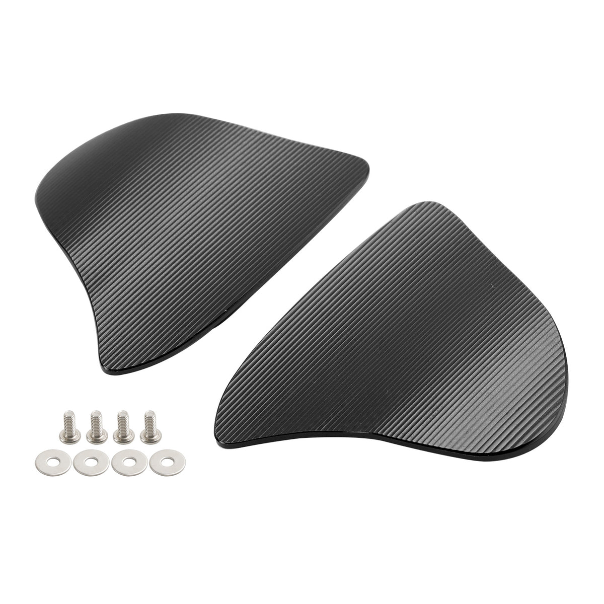 Yamaha YZF R1 / YZF R1M 2020-2024 CNC Aluminum Black Mirror Block Off Plates