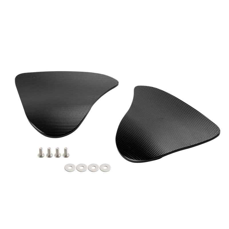 Yamaha YZF R1 / YZF R1M 2020-2024 CNC Aluminum Black Mirror Block Off Plates
