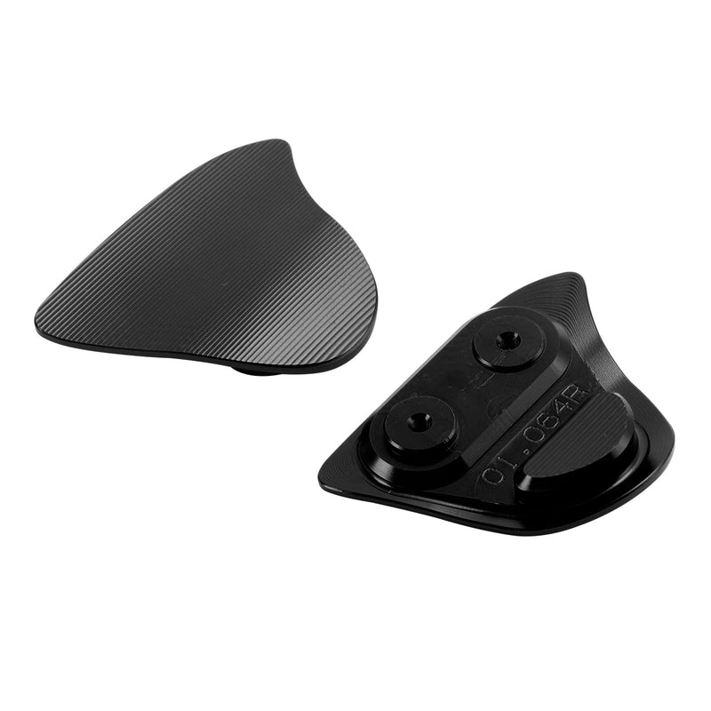 Yamaha YZF R1 / YZF R1M 2020-2024 CNC Aluminum Black Mirror Block Off Plates