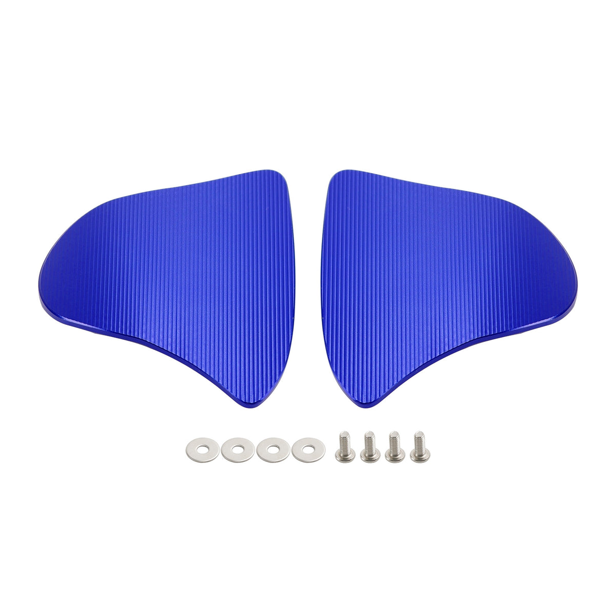 Yamaha YZF R1/YZF R1M 2020-2024 CNC Aluminum Blue Mirror Block Off Plates