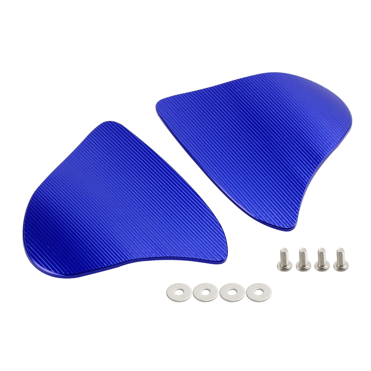 Yamaha YZF R1/YZF R1M 2020-2024 CNC Aluminum Blue Mirror Block Off Plates