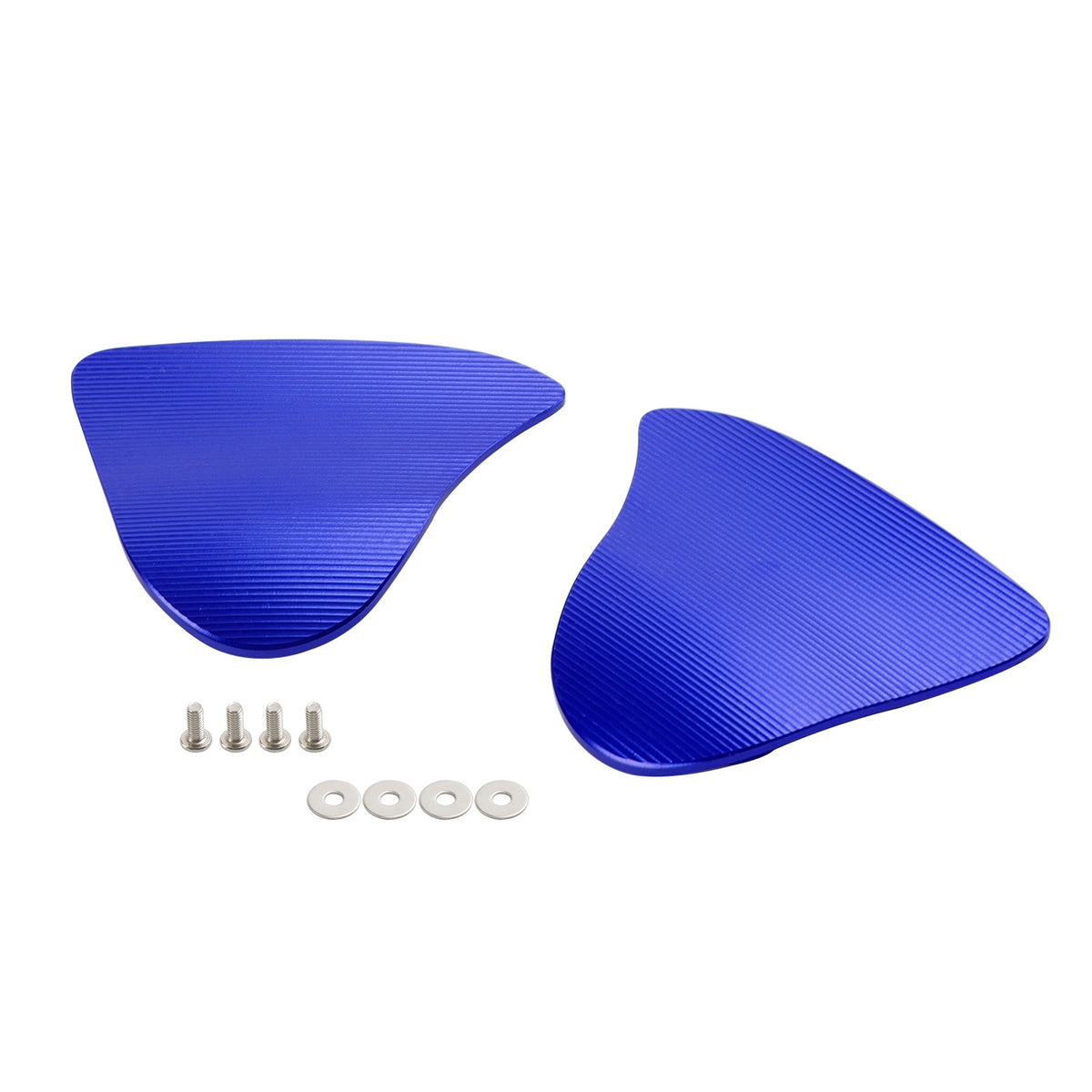 Yamaha YZF R1/YZF R1M 2020-2024 CNC Aluminum Blue Mirror Block Off Plates