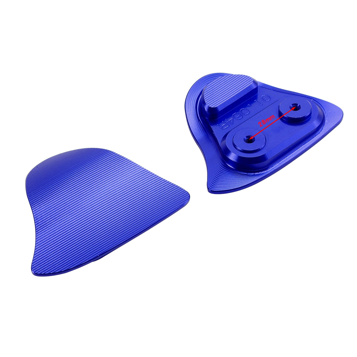 Yamaha YZF R1/YZF R1M 2020-2024 CNC Aluminum Blue Mirror Block Off Plates