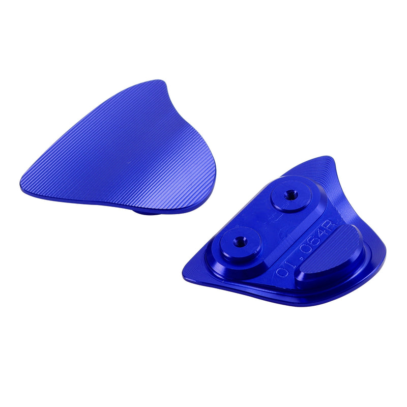 Yamaha YZF R1/YZF R1M 2020-2024 CNC Aluminum Blue Mirror Block Off Plates