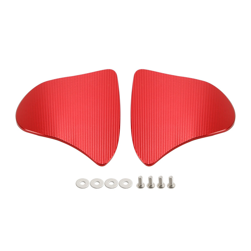 Yamaha YZF R1/YZF R1M 2020-2024 CNC Aluminum Red Mirror Block Off Plates