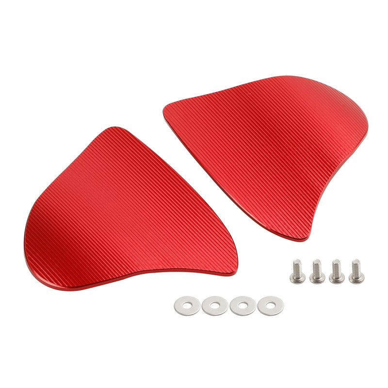 Yamaha YZF R1/YZF R1M 2020-2024 CNC Aluminum Red Mirror Block Off Plates