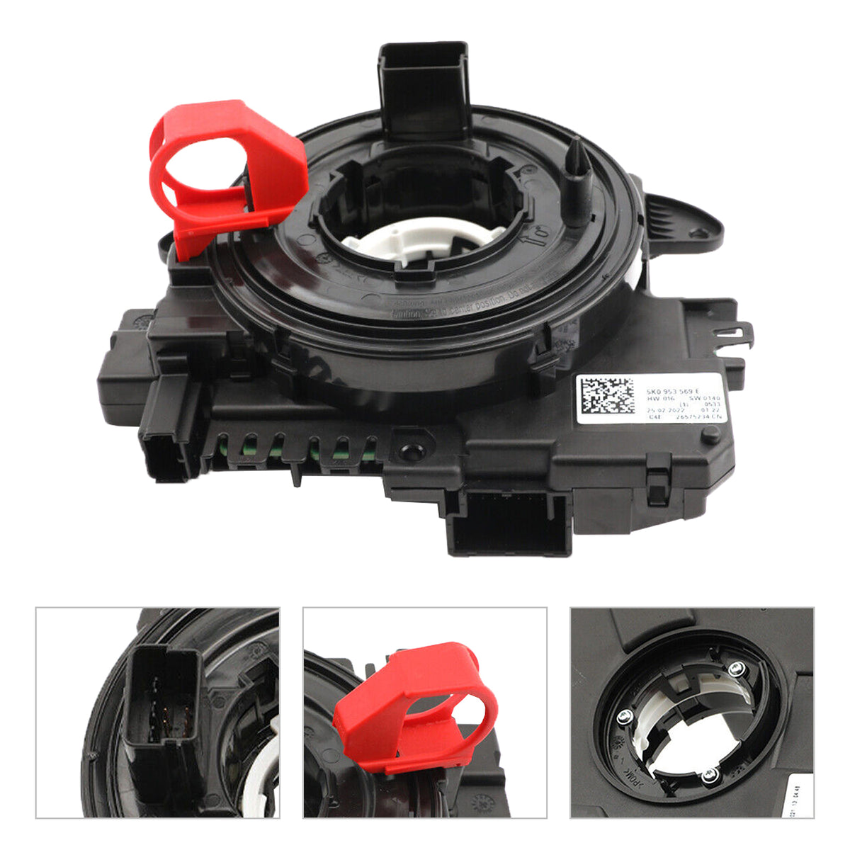 VW Skoda SEAT Audi AirBag Spiral Cable Clock Spring 5K0953569E