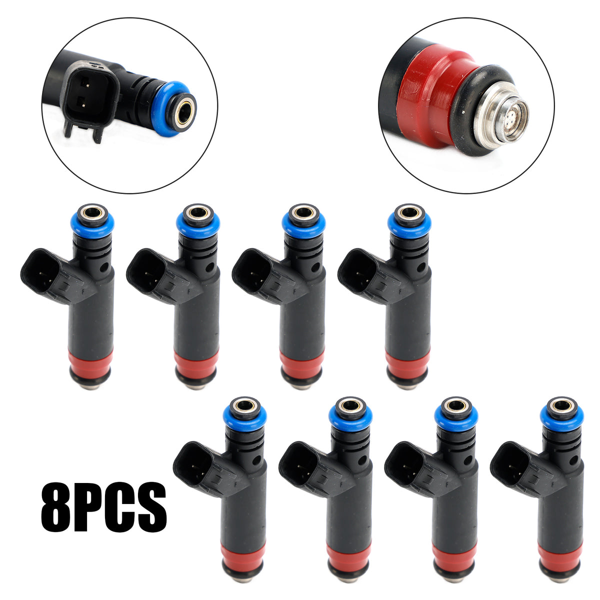 Ford Explorer 2002-2004 fit Mercury Mountaineer 8PCS Fuel Injectors 1L2E-D4A