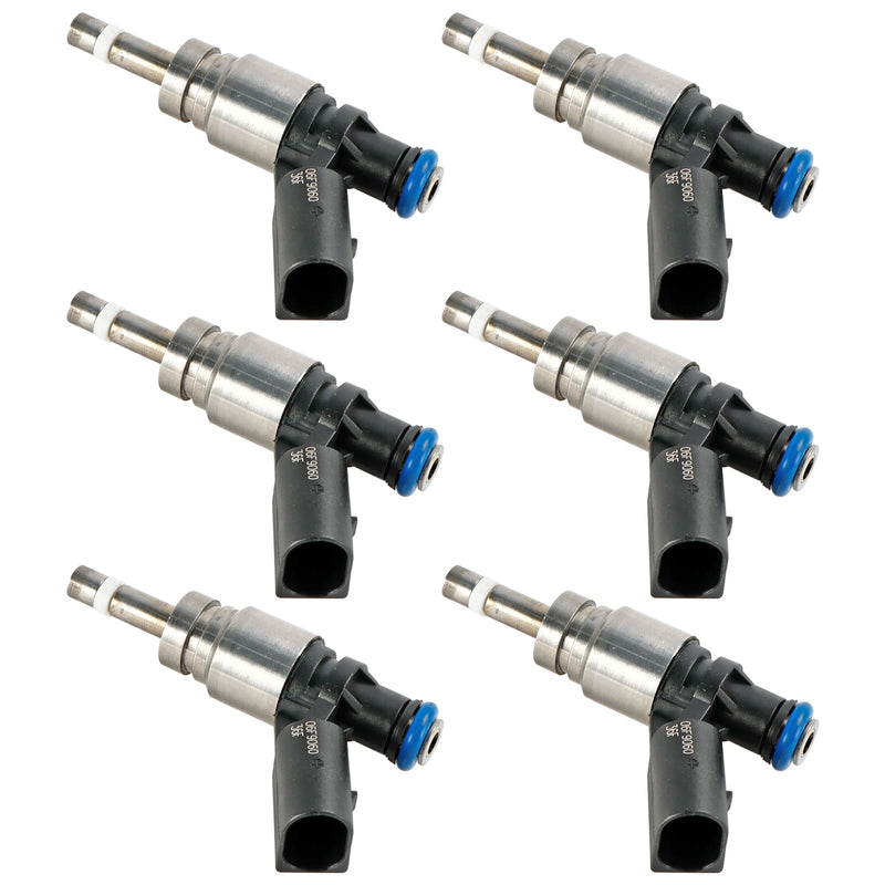 2008-2011 Audi Q5 A4 A5 A6 3.2L V6 0261500037 6PCS Fuel Injector 06E906036F