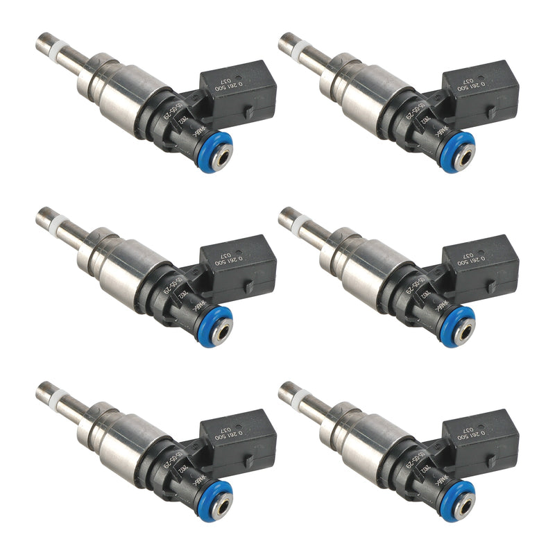 2008-2011 Audi Q5 A4 A5 A6 3.2L V6 0261500037 6PCS Fuel Injector 06E906036F
