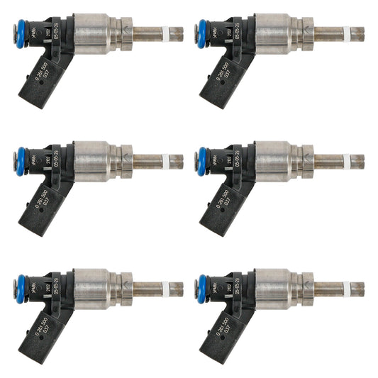 2008-2011 Audi Q5 A4 A5 A6 3.2L V6 0261500037 6PCS Fuel Injector 06E906036F