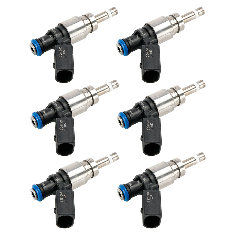 2008-2011 Audi Q5 A4 A5 A6 3.2L V6 0261500037 6PCS Fuel Injector 06E906036F