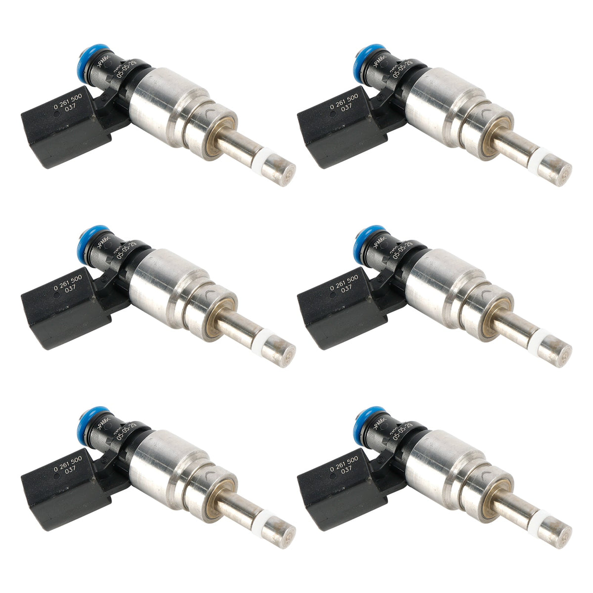 2008-2011 Audi Q5 A4 A5 A6 3.2L V6 0261500037 6PCS Fuel Injector 06E906036F