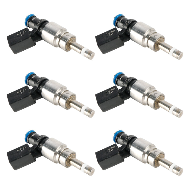 2008-2011 Audi Q5 A4 A5 A6 3.2L V6 0261500037 6PCS Fuel Injector 06E906036F