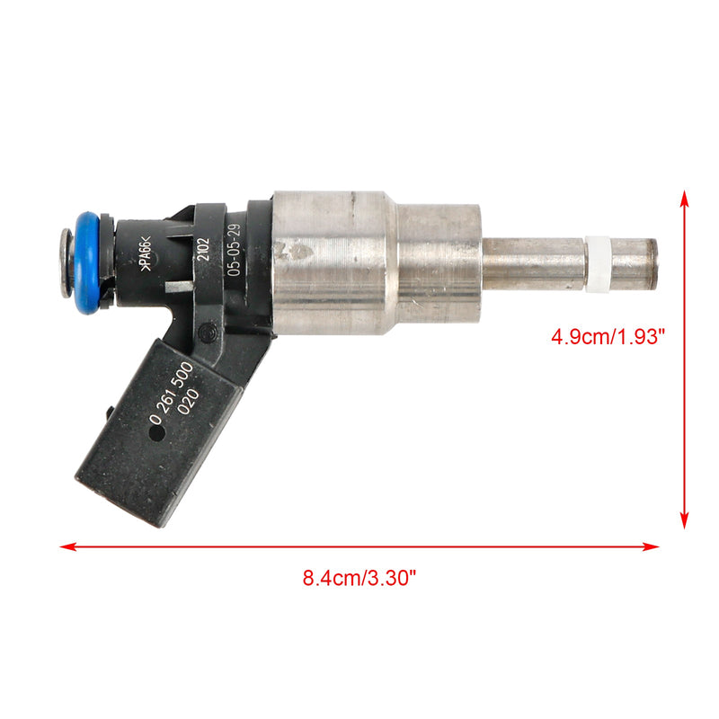 4PCS Fuel Injector 06F906036A Fit Audi A3 A4 A6 Fit VW Golf Passat 2.0 Tfsi