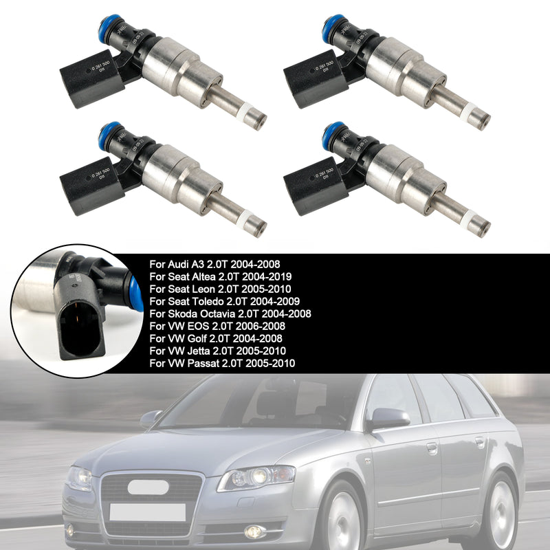 Audi A4 Avant 8E5 2.0 FSI 2002-2004 06D906036B 4PCS Fuel Injector 0261500011