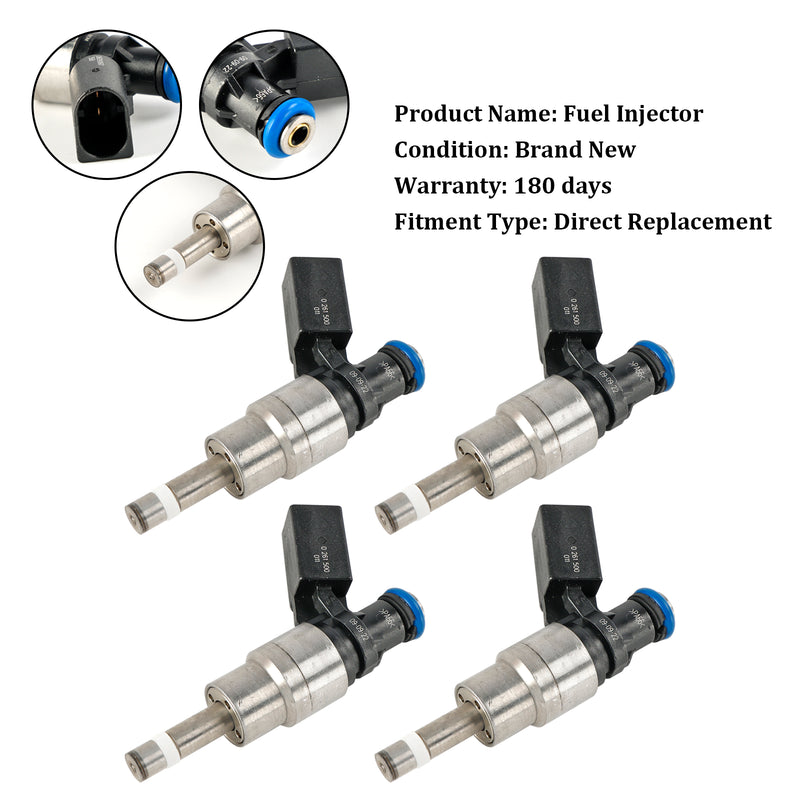 Audi A4 Avant 8E5 2.0 FSI 2002-2004 06D906036B 4PCS Fuel Injector 0261500011