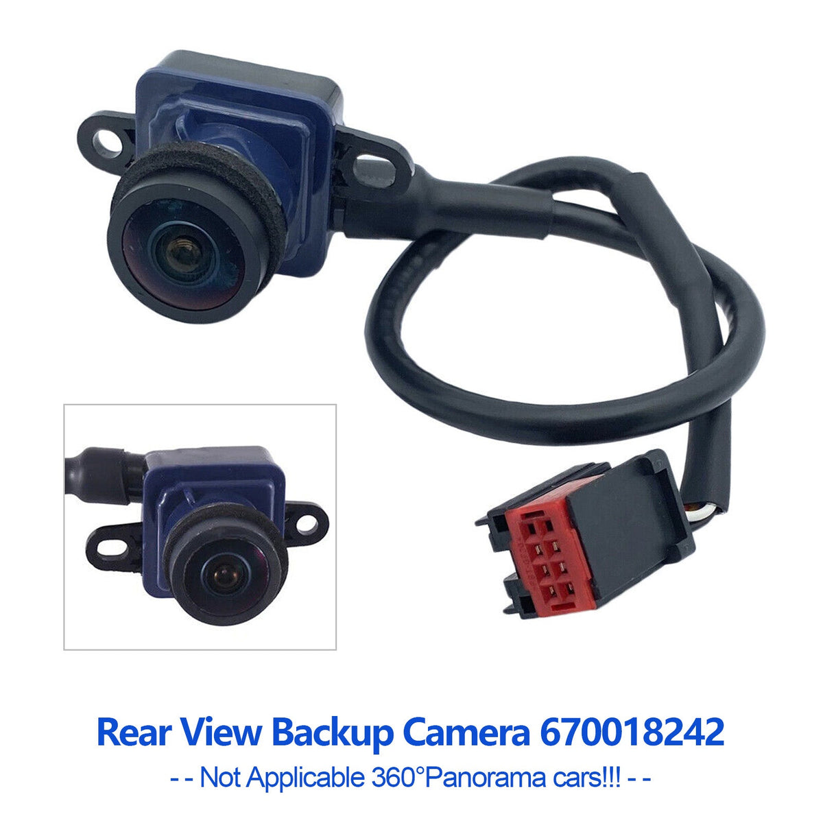 670018242 Rear View Backup Camera For Maserati Ghibli Quattroporte 2014-2016