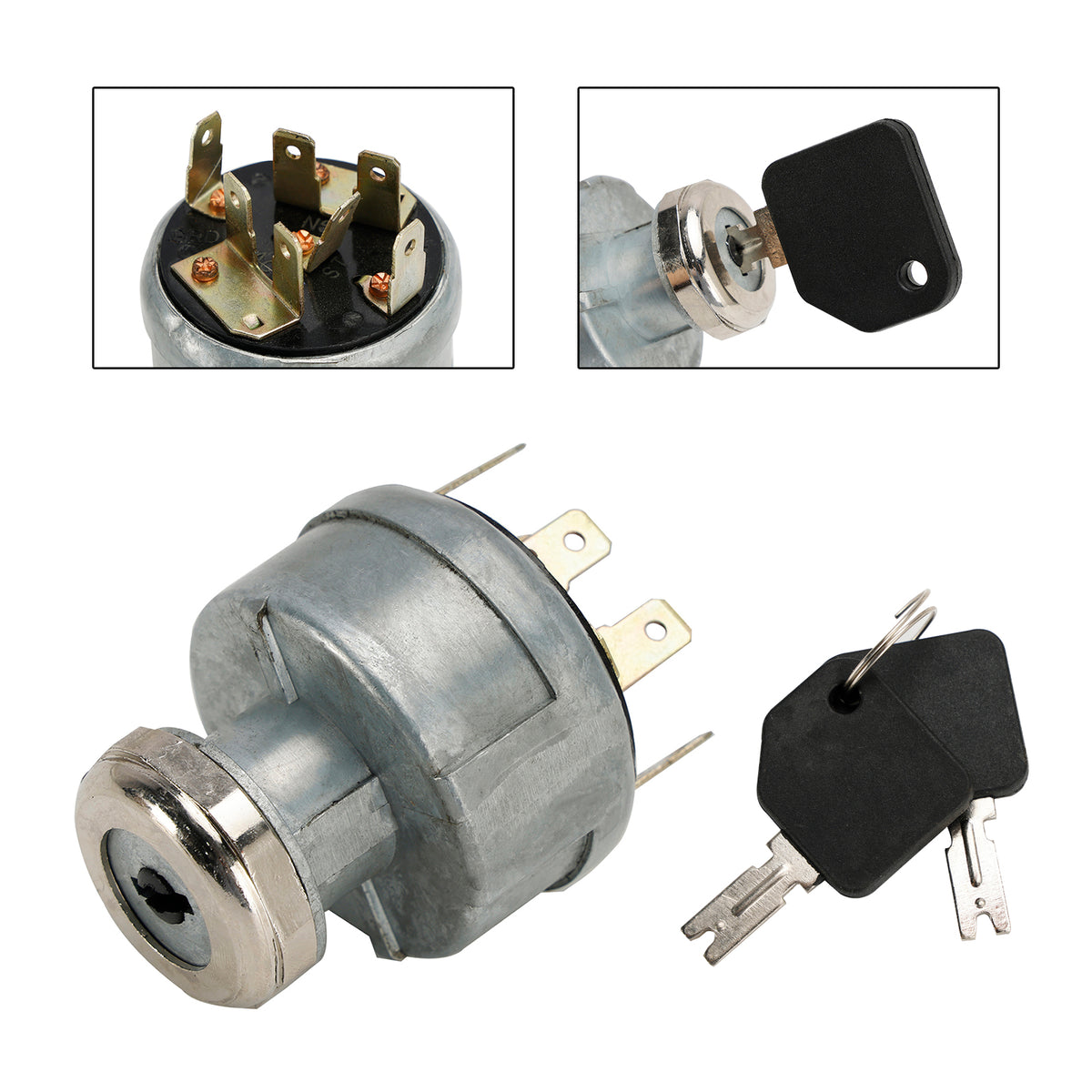 4292483 Ignition Starter Switch W/2 Keys Fits For Pollak 31-297