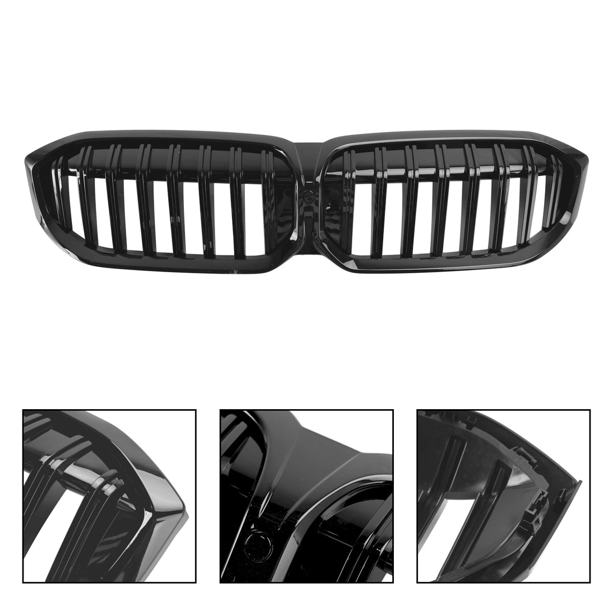 2023-2024 BMW G20 320i 330i M340i Gloss Black Front Kidney Grille Grill