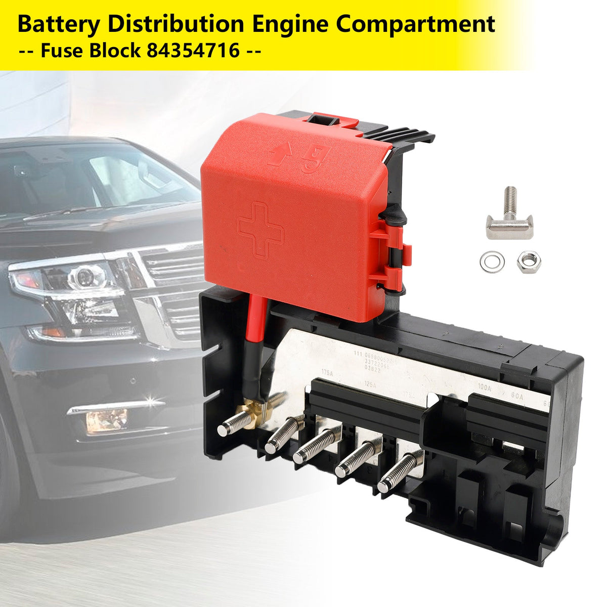 14-20 GM 84354716 Battery Distribution Engine Compartment Fuse Block