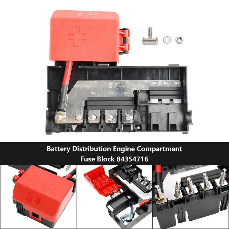 14-20 GM 84354716 Battery Distribution Engine Compartment Fuse Block