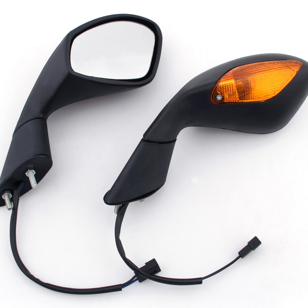 Aprilia RSV 1000 RSV1000 2004-2008 Pair Rear View Mirrors with Turn Signal