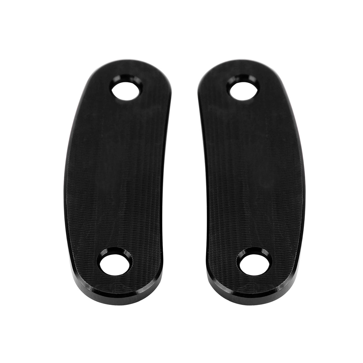Kawasaki ZX-10R 2011-2015 Black mirror delete blanking block off plates