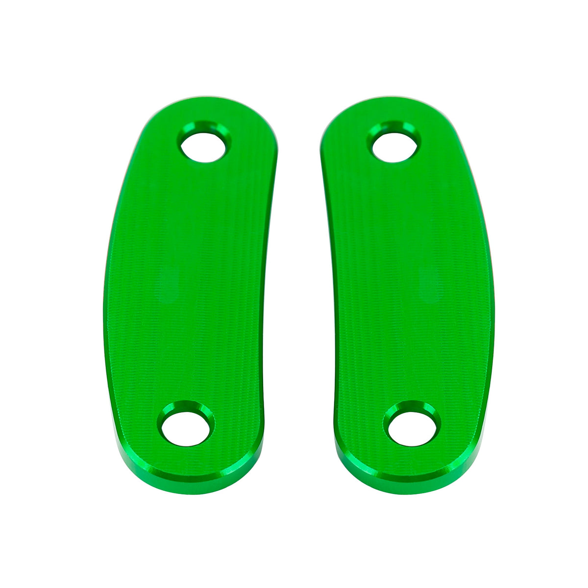 Kawasaki ZX-10R 2011-2015 Green mirror delete blanking block off plates