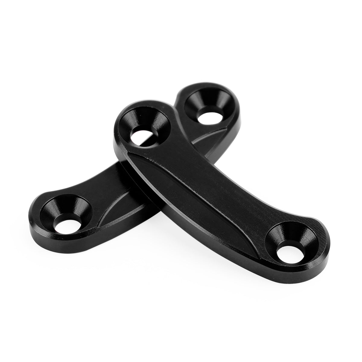 Kawasaki ZX-10R 2016-2023 Black mirror delete blanking block off plates