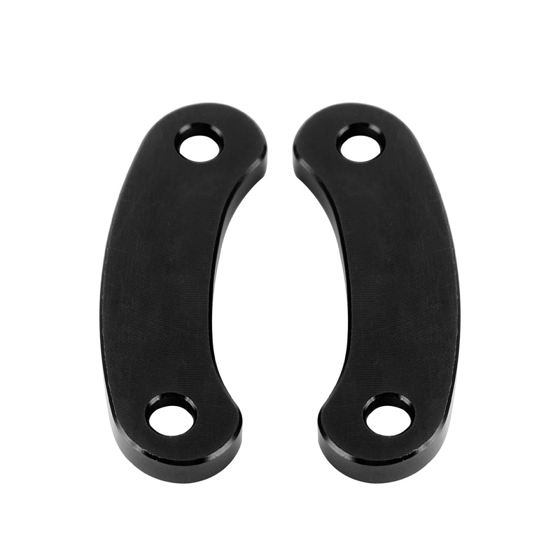Kawasaki ZX-10R 2016-2023 Black mirror delete blanking block off plates
