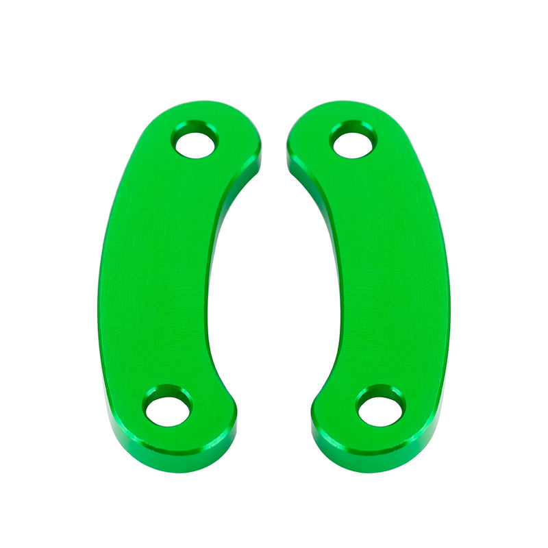 Kawasaki ZX-10R 2016-2023 Green mirror delete blanking block off plates