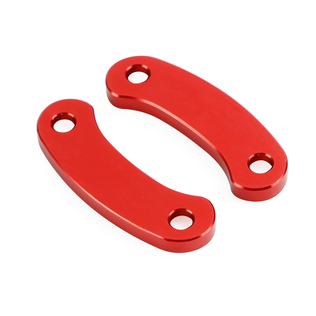 Kawasaki ZX-10R 2016-2023 Red mirror delete blanking block off plates