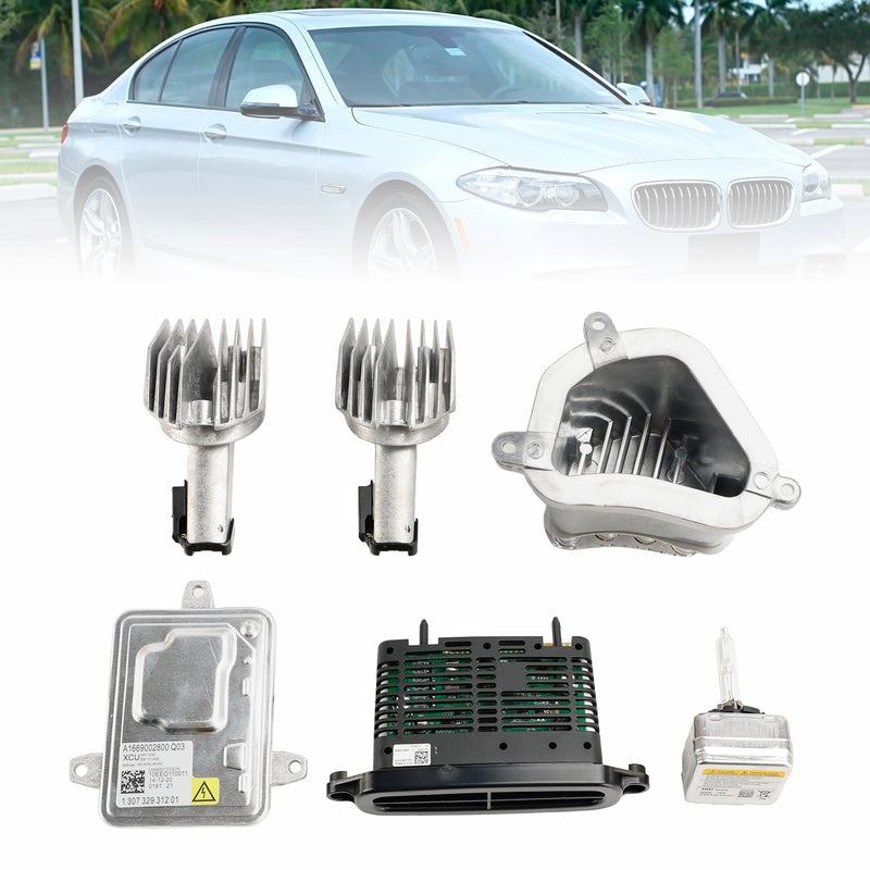 2011-2013 BMW 5 series 528i 535i 550i with TMS Xenon Ballast Kit 7237647