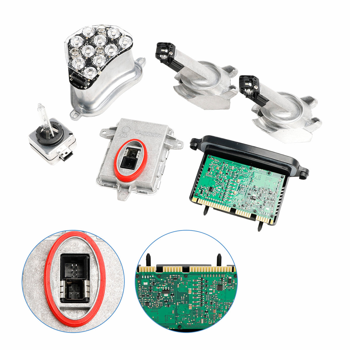 2011-2013 BMW 5 series 528i 535i 550i with TMS Xenon Ballast Kit 7237647