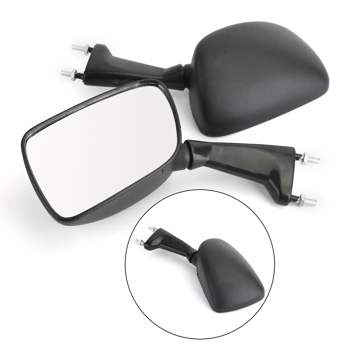 for Yamaha TZM150 TZR250 3XV V2 1990-1995 Rearview Side Mirrors