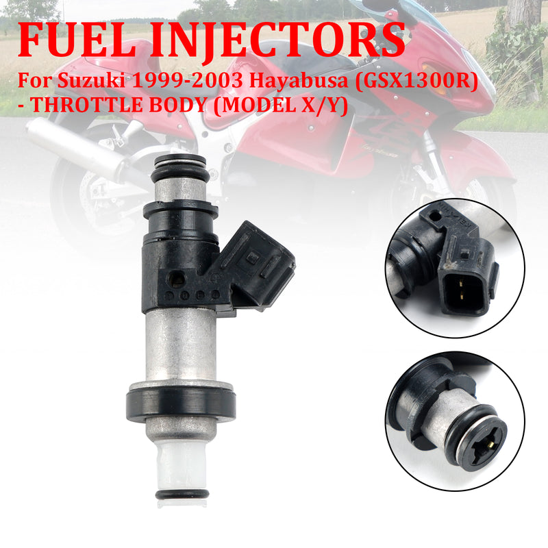 Suzuki GSX-R750 GSX-R600 GSX1300R 06164-P8E-A00 15710-24F00 Fuel Injectors