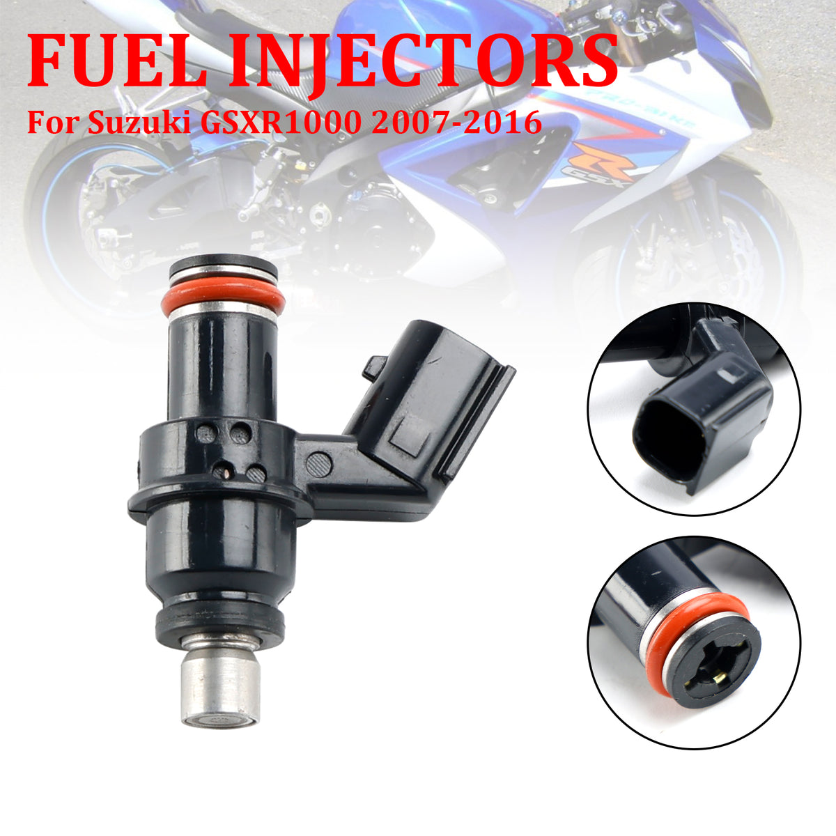 Suzuki GSXR1000 2007-2016 GSX1300R 2008-2020 15710-21H00 Fuel Injectors 1571021H00