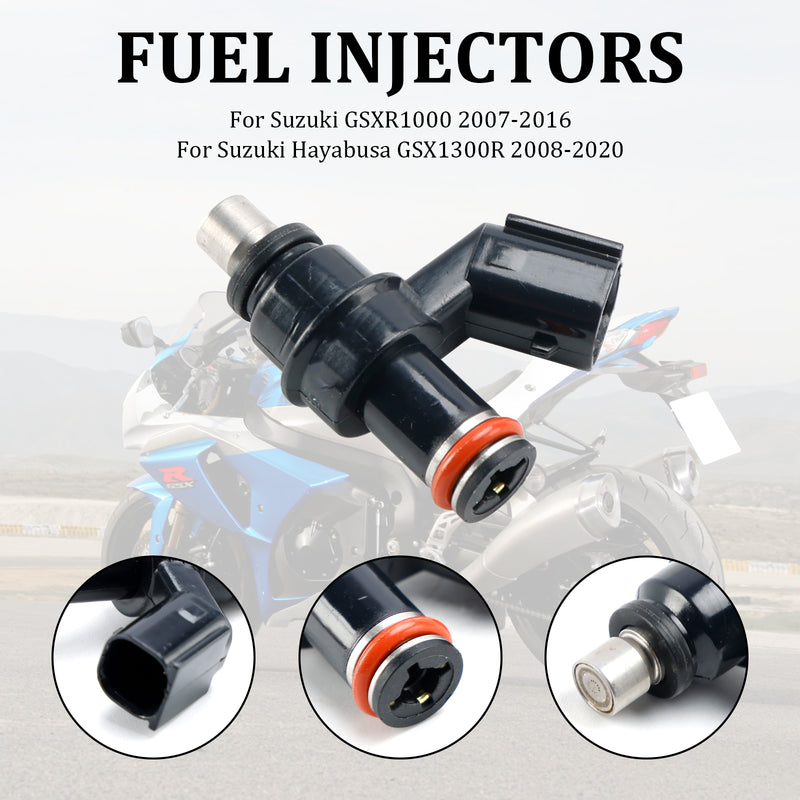 Suzuki GSXR1000 2007-2016 GSX1300R 2008-2020 15710-21H00 Fuel Injectors 1571021H00
