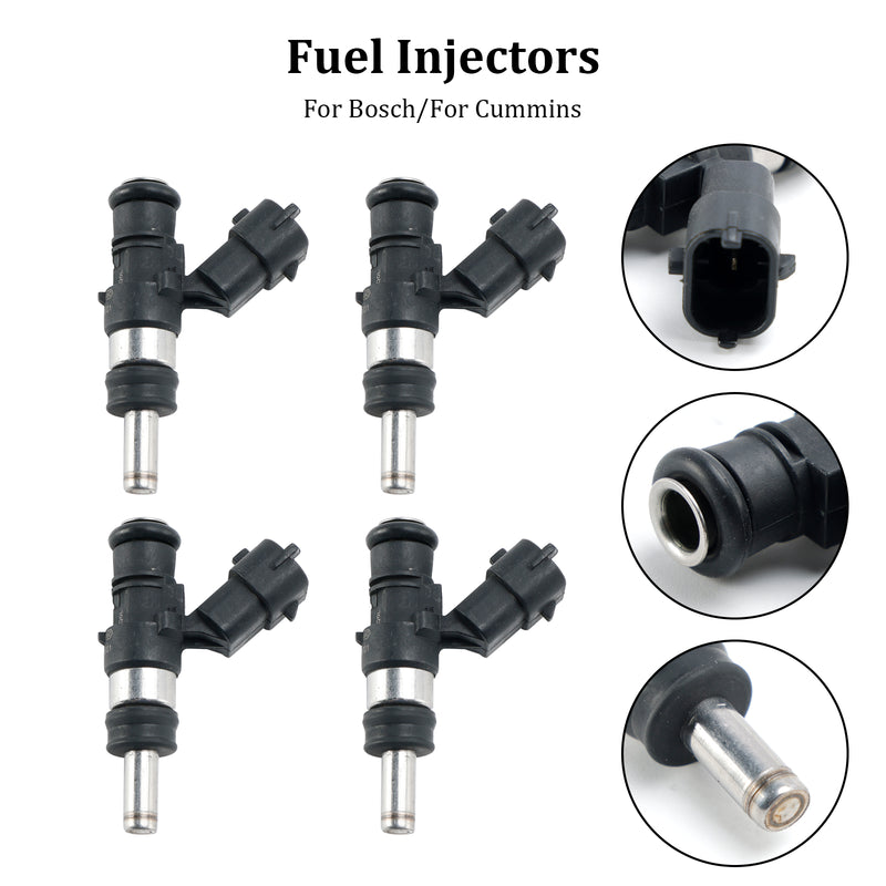 Cummins 4PCS 0444043016 ISX2888173 Fuel Injector 0280158714 0280158701