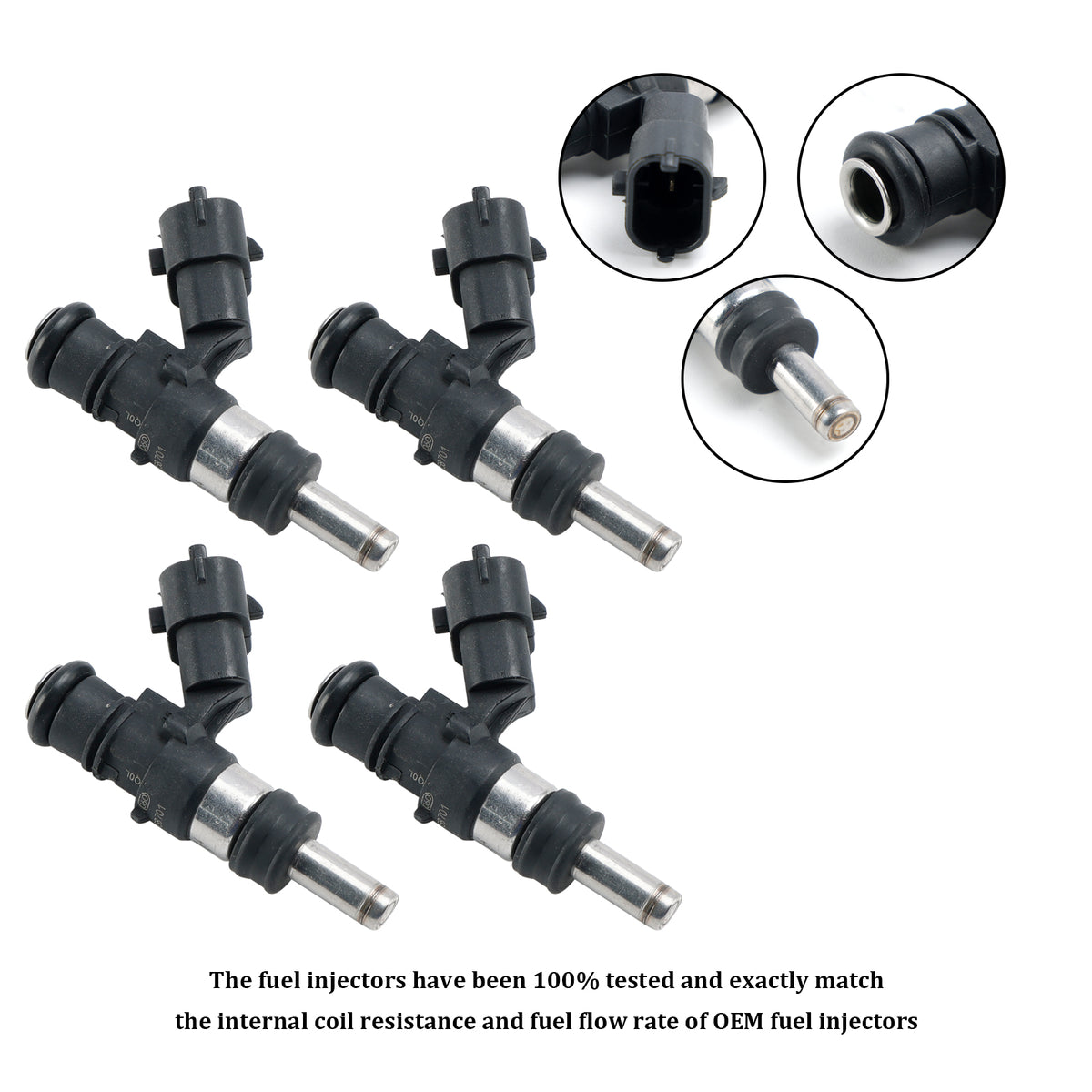 Cummins 4PCS 0444043016 ISX2888173 Fuel Injector 0280158714 0280158701
