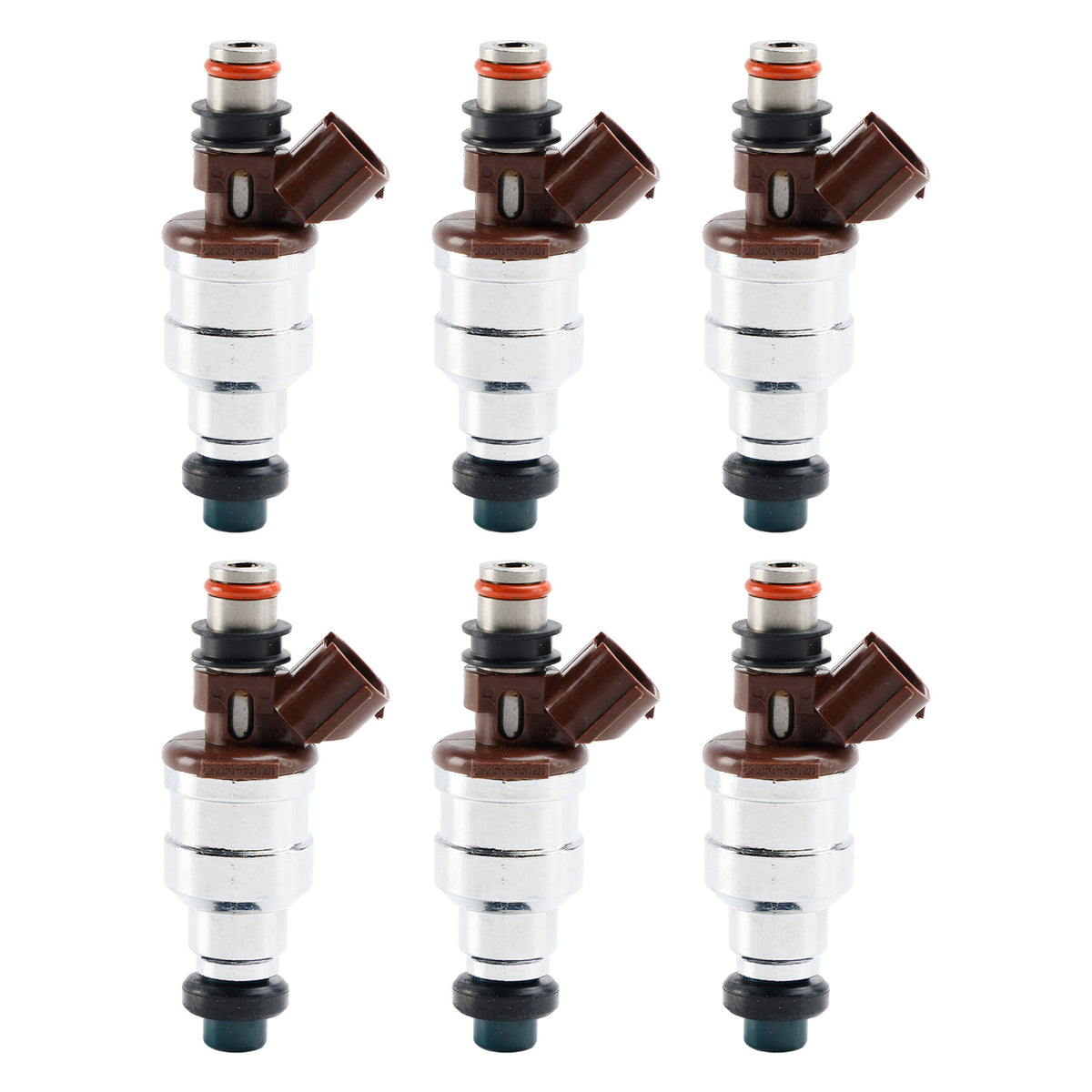 Toyota 4Runner Pickup 1989-1995 3VZE 3.0L V6 23209-65020 6PCS Fuel Injectors