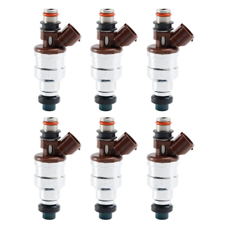 Toyota 4Runner Pickup 1989-1995 3VZE 3.0L V6 23209-65020 6PCS Fuel Injectors