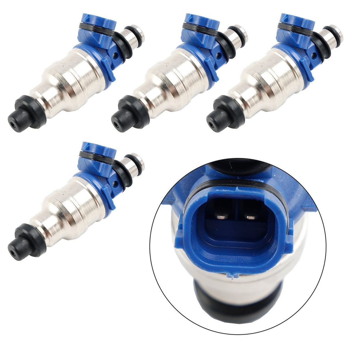 4PCS 195500-1970 Fuel injectors fit for 1990-1993 Mazda Miata 1.6L