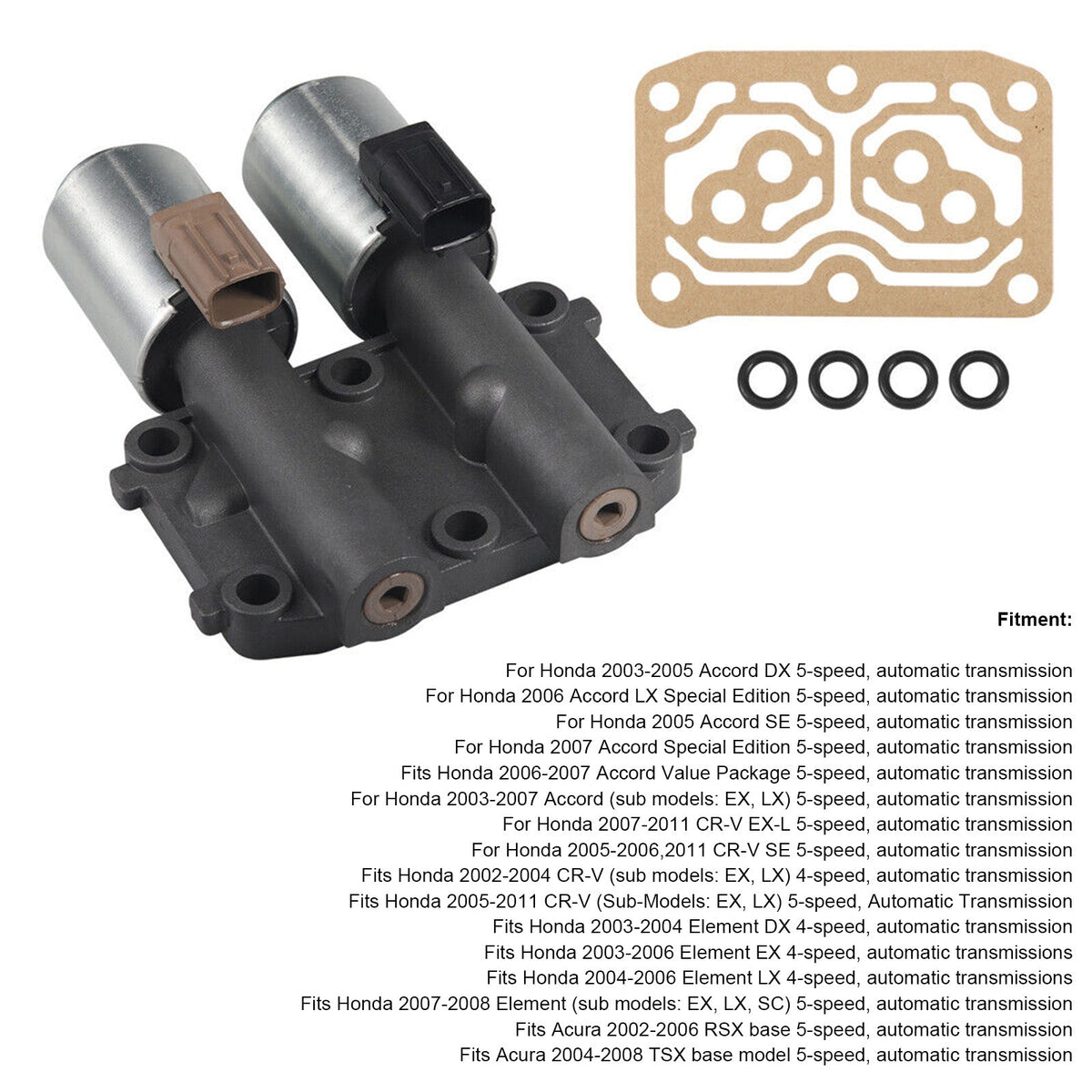Honda Accord CRV Acura 28260-PRP-014 Transmission Dual Linear Solenoid