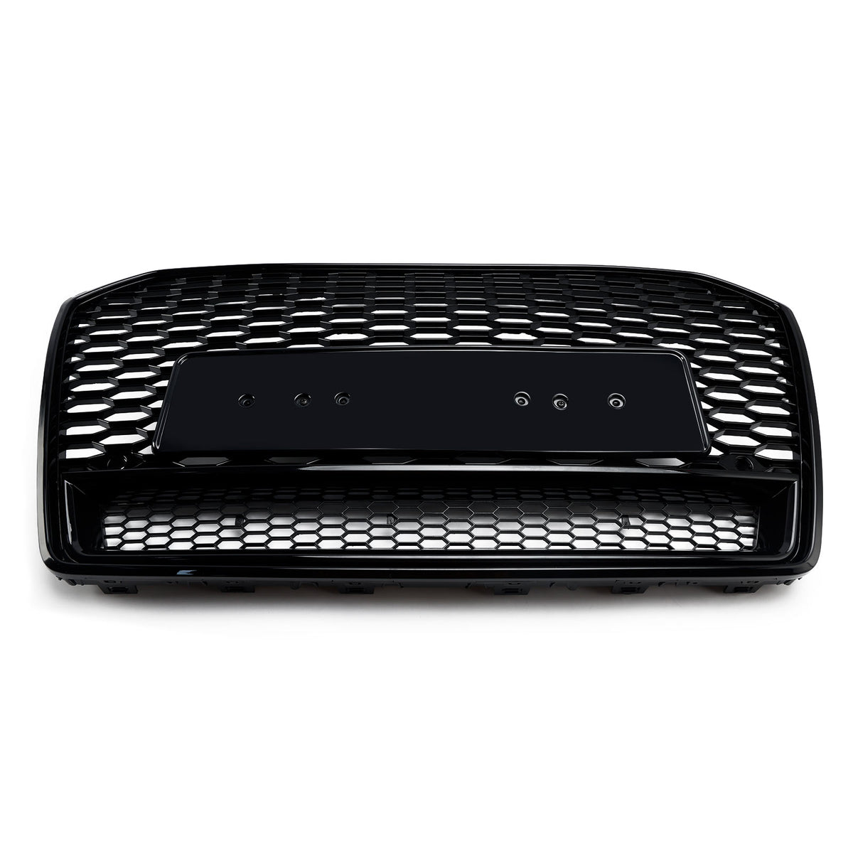 2016-2018 Audi A6 S6 C7 Black RS6 Style Honeycomb Mesh Front Grill