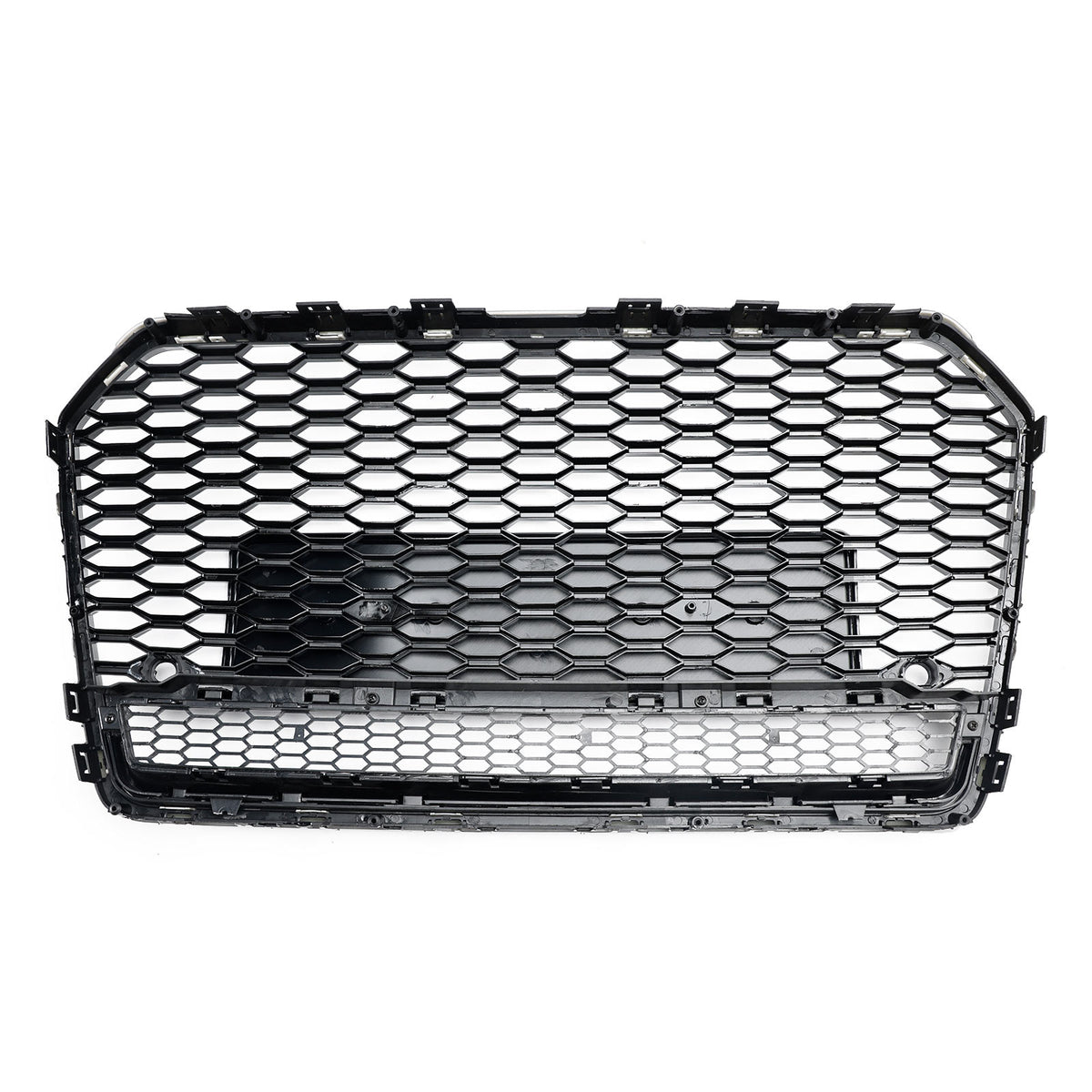 2016-2018 Audi A6 S6 C7 Black RS6 Style Honeycomb Mesh Front Grill