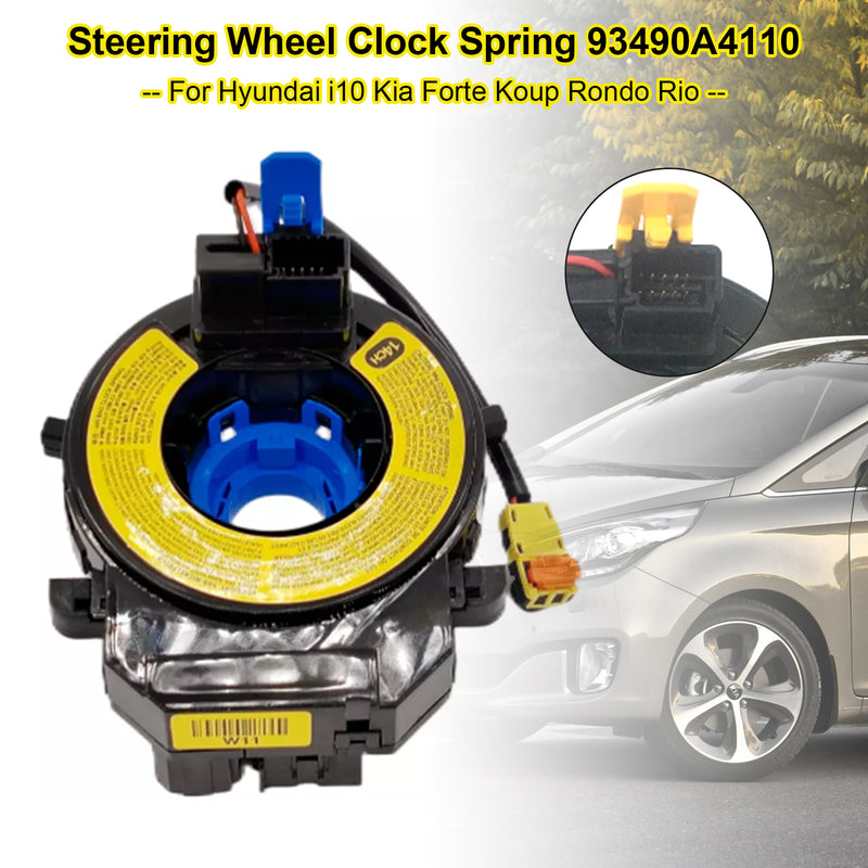 Hyundai i10 Kia Forte Koup Rondo Rio Steering Wheel Clock Spring 93490A4110