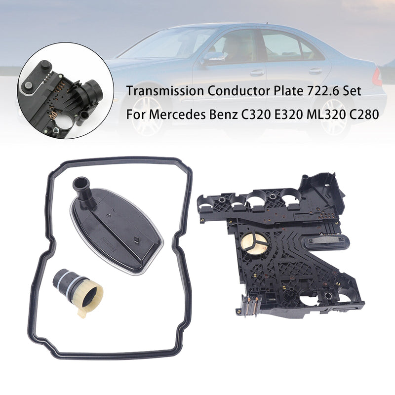 Mercedes Benz C320 E320 ML320 C280 Transmission Conductor Plate 722.6 Set